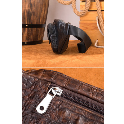 Túi đeo chéo nam DA BÒ THẬT phong cách mới  - BEE GEE DCN9234