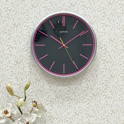 Đồng hồ treo tường hiệu RHYTHM - JAPAN CMG544NR12 (Kích thước 31.0 x 4.5cm)