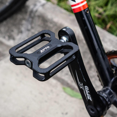 Bàn đạp xe đạp ZTTO hợp kim nhôm phẳng cho MTB Road Bike