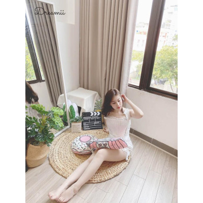 Bộ áo váy nơ vai Lily