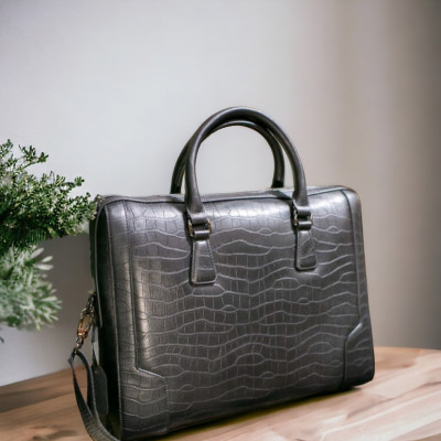 Quà Tặng Đồ Da ONEDA- OND122 , Cặp Da Công Sở - Hàng Chính Hãng