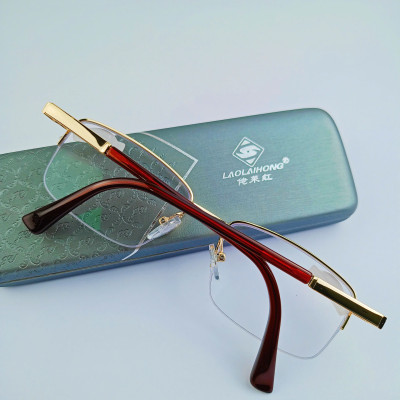 Kính lão hai tròng cao cấp nửa viền  phù hợp đi đường và đọc sách