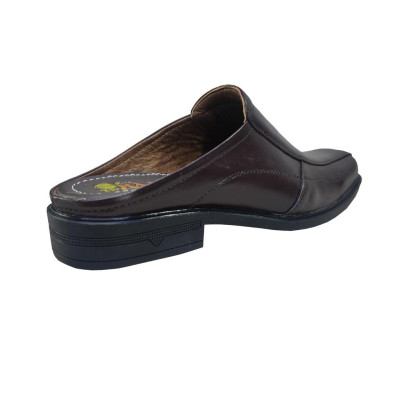 Dép Bít Mũi Nam Da Bò Thật TiTi ĐÔ Cao Cấp GSB20138