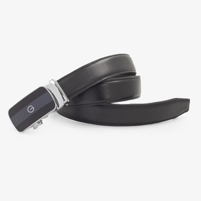 Thắt lưng nam, dây nịt nam da bò 3 lớp Bụi Leather L104 - Khóa tự động, nhiều mặt khóa tùy chọn