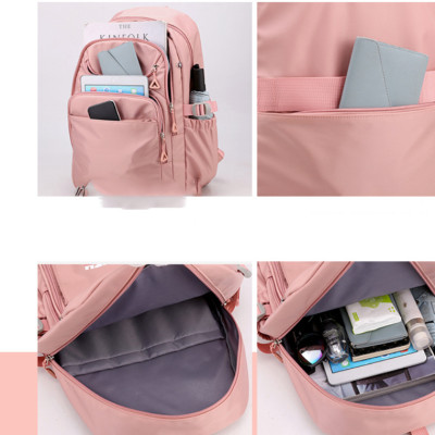 Balo nữ sinh đi học không thấm nước cao cấp phong cách hàn quốc 15.6"