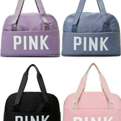 Túi Xách Du Lịch Cỡ Lớn 2 Tầng PINK, Túi Đa Năng Nam Nữ Sang Chảnh, Size To Đựng Nhiều Đồ - HÀNG CHÍNH HÃNG MINIIN
