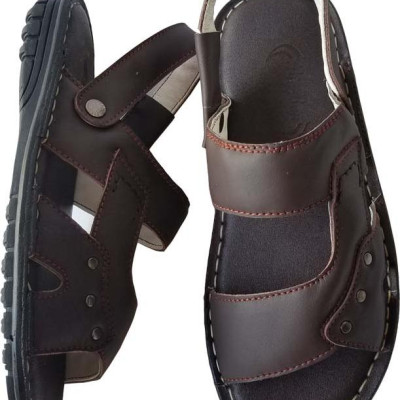 GIày Sandal Nam Da Bò BIGGBEN Cao Cấp SD96