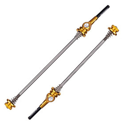 Trục bánh xe đạp leo núi phía sau bằng kim nhôm và hợp kim titan, siêu nhẹ và bền