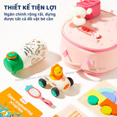 Balo đi học mầm non cho bé Mideer Snuggle Square Backpack