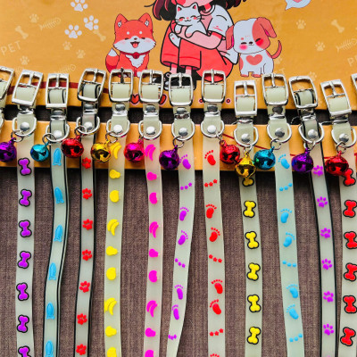 VÒNG CỔ PHÁT QUANG DỄ THƯƠNG SIZE 16-24CM CHO THÚ CƯNG CHÓ MÈO