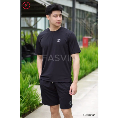 Bộ Quần Áo Thể Thao Nam FASVIN AT25663.HN Mềm mại co giãn thoáng mát