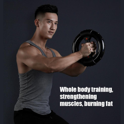 Tạ cầm cay tập cơ bắp tại nhà thiết kế hình tròn, bằng chất liệu ABS cao cấp