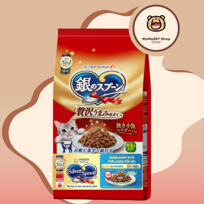 Thức ăn cho mèo SilverSpoon 250g -1kg