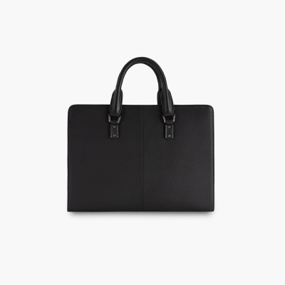 Cặp Xách Nam Công Sở Gence Da Bò Taiga Cao Cấp CGL09 Khóa Số