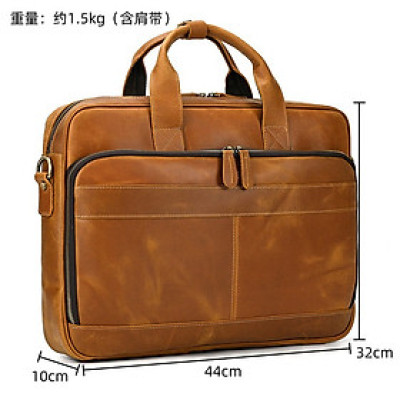 Túi xách nam công sở DA BÒ SÁP THẬT da ngựa điên đựng laptop 16 Inch BEE GEE CCS5554