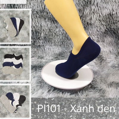 Tất Vớ Lười Nam Nữ UNISEX Air Seven AS-PI101 Trắng, Đen, Xanh đen, Xám