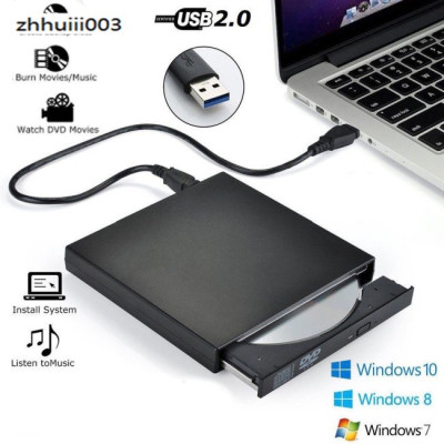 Ổ ĐĨA DVD RW CẮM NGOÀI CHO LATOP DESTOP OS ĐỜI MỚI usb 3.0 và cổng Type C -Hàng Chính Hãng