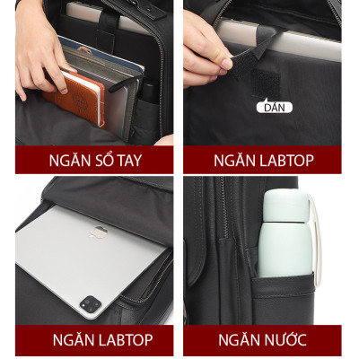 Balo nam DA BÒ THẬT – BEE GEE BLND9052A1