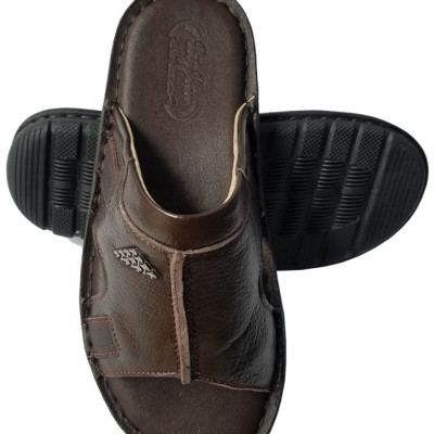 Dép Nam BIGGBEN May Đế Da Bò Thật DN118