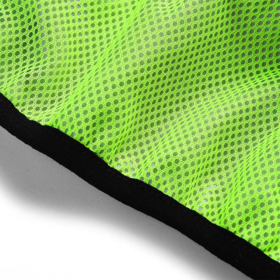 Wosawe Men Reflective Cycling Jacket Windproof Hooded Bike Jacket Coat for Running Hiking Walking Night Safety Jacket