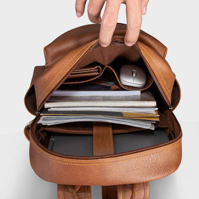 Balo Lata ( Thời trang nam công sở cỡ lớn - Balo da BAL39 )