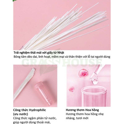 DÂY VỆ SINH LỖ TAI - Dây Vệ Sinh Lỗ Xỏ Khuyên Tai - 60 dây chỉ vệ sinh lỗ xỏ khuyên