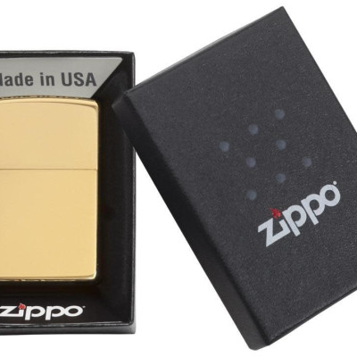 Bật Lửa Zippo Classic High Polish Brass 254B