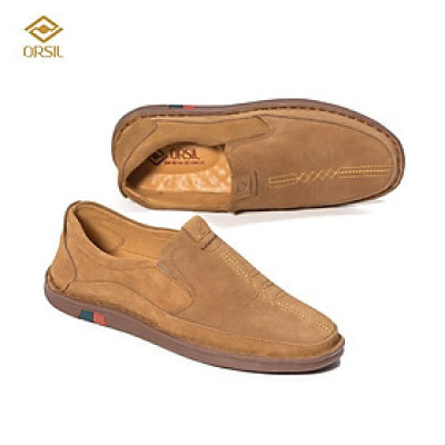 Giày da bò lộn nam cao cấp ORSIL mã DL02.