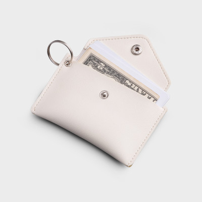 Ví Yuumy ( Thời trang nữ nắp gập cỡ nhỏ - Ví móc khóa da Seasand YMK15 )