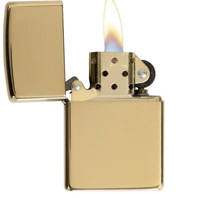 Bật Lửa Zippo Classic High Polish Brass 254B