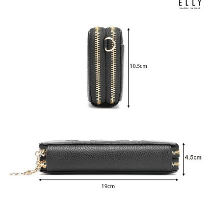 Túi Clutch nữ cao cấp da thật ELLY- EC64