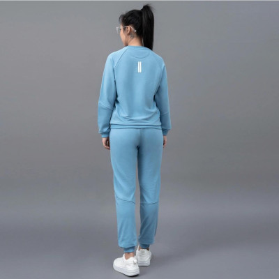 Bộ nỉ nữ AM màu xanh da trời BNW221-73 Sport1