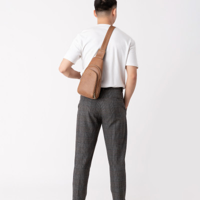 Balo Lata ( Thời trang nam đi chơi - Balo đeo chéo da BALC28 )