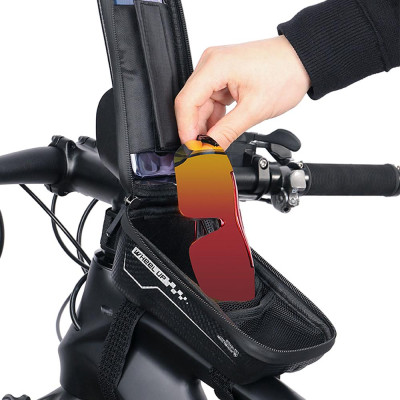 Túi ống khung xe đạp có vỏ màn hình cảm ứng điện thoại