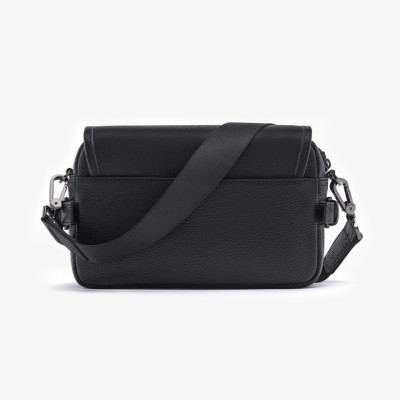 Túi Đeo Chéo Công Sở Túi Nam Hàng Hiệu GENCE TD07 Da Bò Cao Cấp Màu Đen Dáng Ngang