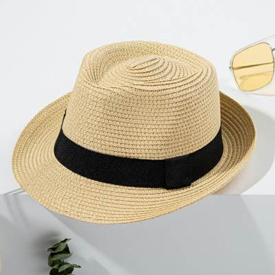 Nón cao bồi nam nữ Mũ phớt cao bồi cói vành nhỏ cowboy thoáng mát đi biển dạo phố dã ngoại dona22031601