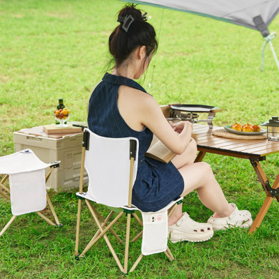 Ghế gấp ngoài trời Suncojia, ghế cắm trại tựa lưng, ghế xếp, ghế bãi biển, cắm trại và câu cá