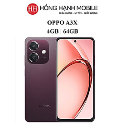 Điện Thoại Oppo A3x 4GB/64GB - Hàng Chính Hãng
