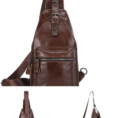 Túi đeo chéo nam DA BÒ THẬT – BEE GEE DCN9356