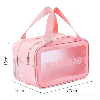 Túi Đựng mỹ Phẩm Hai Ngăn Bamozo Washbag Có Tay Cầm Tiện Dụng