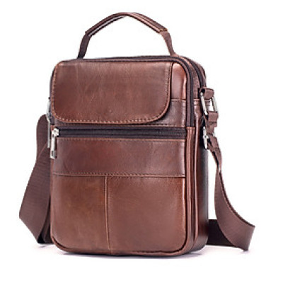 Túi đeo chéo nam DA BÒ THẬT – BEE GEE DCN9398