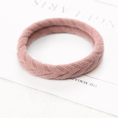 Sét 10 dây buộc tóc bản to HD28 mầu ngẫu nhiên