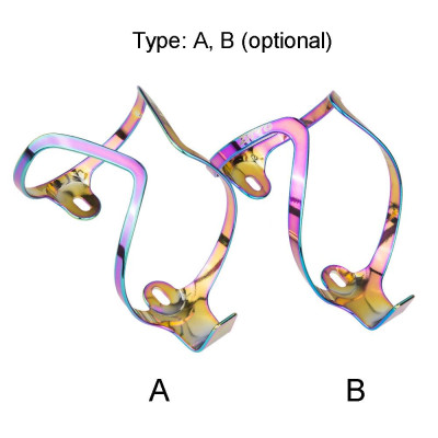 Giá đỡ Chai nước Hợp kim nhôm Mạ Gradient cho xe đạp