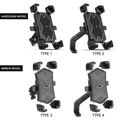 Giá đỡ điện thoại trên xe đạp Giá đỡ điện thoại xoay 360 °