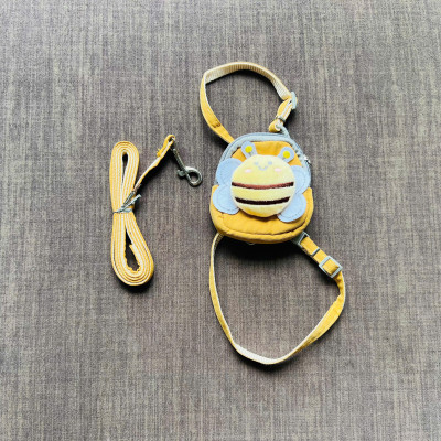 DÂY DẮT DÂY XÍCH BALO CON ONG THÚ CƯNG DÀI 120CM TỪ 0.5-3KG DÀNH CHO THÚ CƯNG CHÓ MÈO