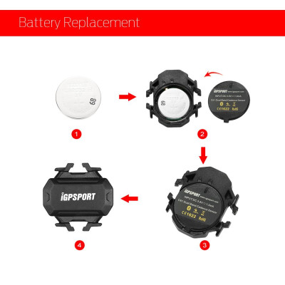 IGPSPORT Cảm Biến Nhịp ANT + BT4.0 Không Dây Cho Xe Đạp