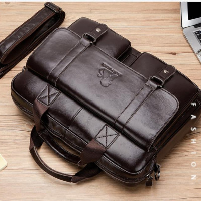 Túi xách da bò nam công sở cao cấp phong cách châu âu