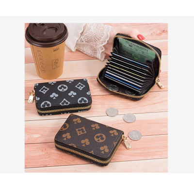 Ví Mini  Ngắn Đựng Tiền , Thẻ  Bỏ Túi Dễ Thương, Ví Ngắn Nam Nữ Gồm Nhiều  Ngăn Cầm Tay Thời Trang Hàn Quốc Cao