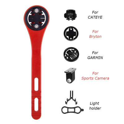 Bao gồm ba bộ điều hợp cho Garmin, cho Bryton, cho máy tính xe đạp Cateye. Đi kèm với một giá đỡ máy ảnh thể thao và đèn pin.