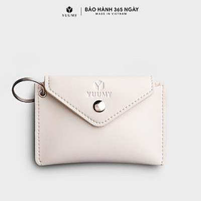 Ví Yuumy ( Thời trang nữ nắp gập cỡ nhỏ - Ví móc khóa da Seasand YMK15 )